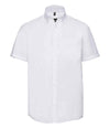 Russell Collection Short Sleeve Ultimate Non-Iron Shirt White
