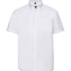 Branded Russell Collection Short Sleeve Ultimate Non-Iron Shirt