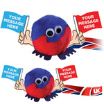 Generic Themed Logobug Handholders Double Flag Handholder Logobug