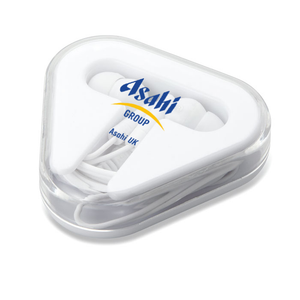 Earphones in PS case