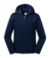 Russell Kids Authentic Zip Hooded Sweatshirt French Navy