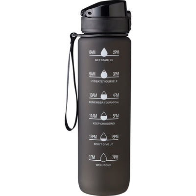Branded Sergrim The Astro - RPET bottle with time markings (1000ml)