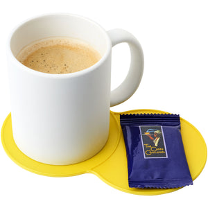 Sidekick plastic coaster