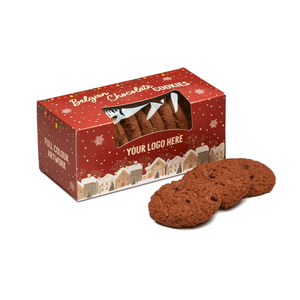 Eco Biscuit Box - Triple Chocolate Chip Biscuits Bespoke
