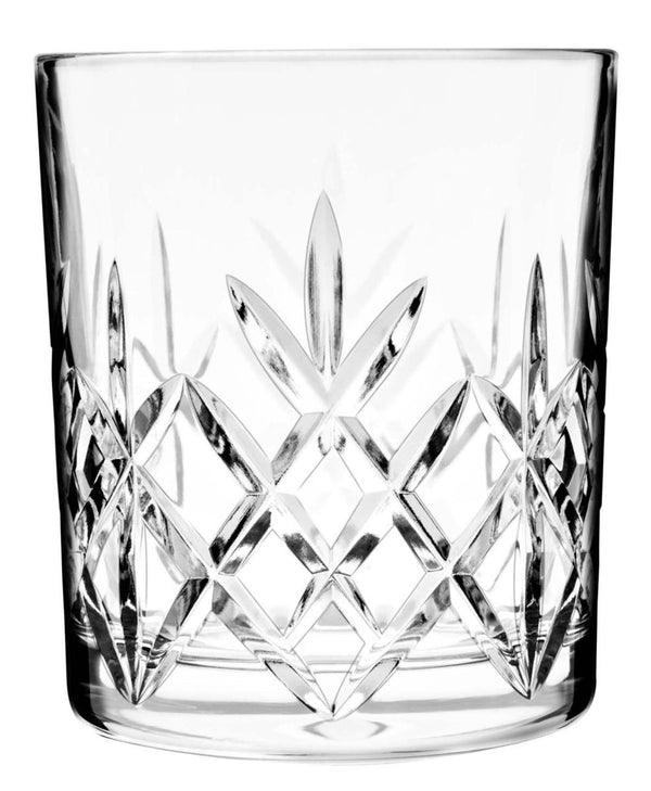 Branded 320ml Flamenco Crystalite Full Cut Whisky Tumbler