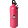 Oregon 750 ml RCS certified single wall stainless steel water bottle with carabiner