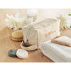 Branded Canvas cosmetic bag 220 gr/m²