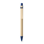 NAIROBI. Kraft paper ball pen with clip