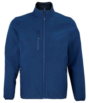 SOL'S Falcon Recycled Soft Shell Jacket Abyss Blue