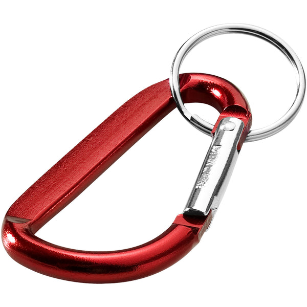Branded Timor carabiner keychain