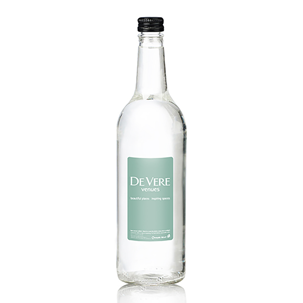 Branded 750ml Glass Bottled Water