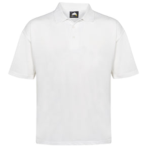 Orn Raven Classic Poloshirt White