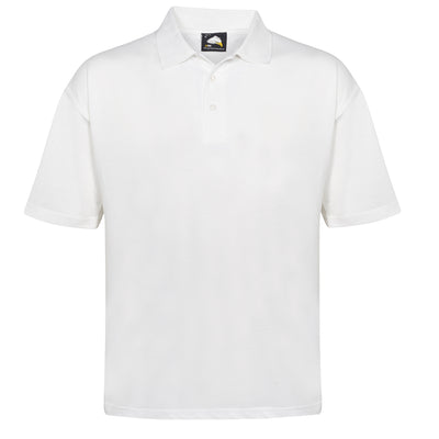 Orn Raven Classic Poloshirt White