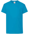 Fruit of the Loom Kids Original T-Shirt Azure