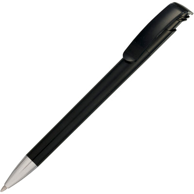 Branded KODA DELUXE ball pen with real metal nose cone