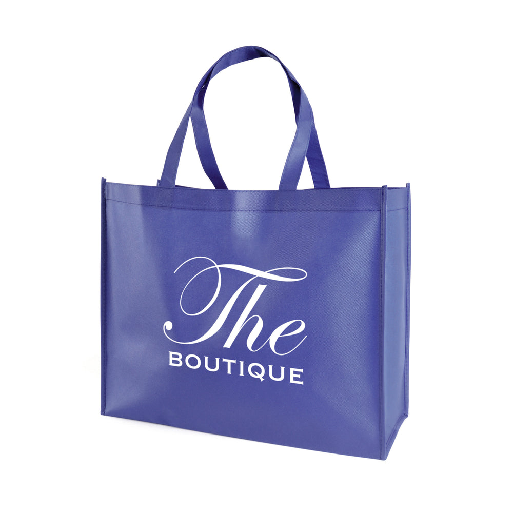 Branded Jackson 80g Non Woven Landscape Shopper Bag With Base Board