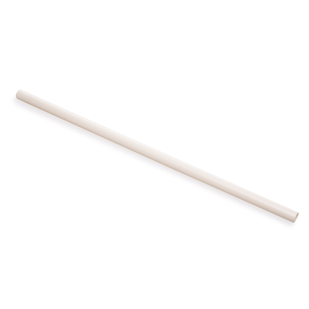 Everest WHITE Stainless Steel Mug with Straw and Handle - 1182ml
