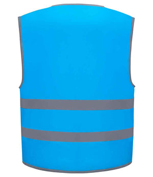 Yoko Kids Hi-Vis Two Band Waistcoat