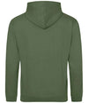 AWDis College Hoodie Earthy Green