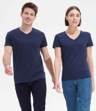 SOL'S Imperial V Neck T-Shirt French Navy