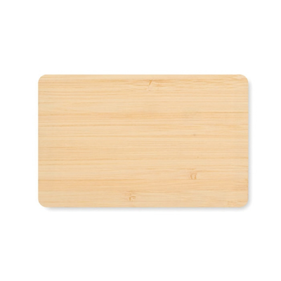 RFID card in bamboo material