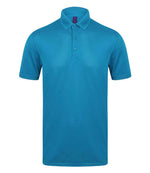 Henbury Slim Fit Stretch Microfine Piqué Polo Shirt