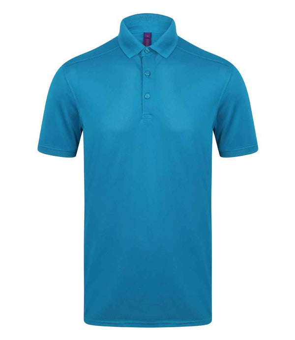 Henbury Slim Fit Stretch Microfine Piqué Polo Shirt