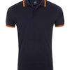 SOL'S Pasadena Tipped Cotton Piqué Polo Shirt