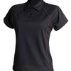 Finden and Hales Ladies Performance Piped Polo Shirt
