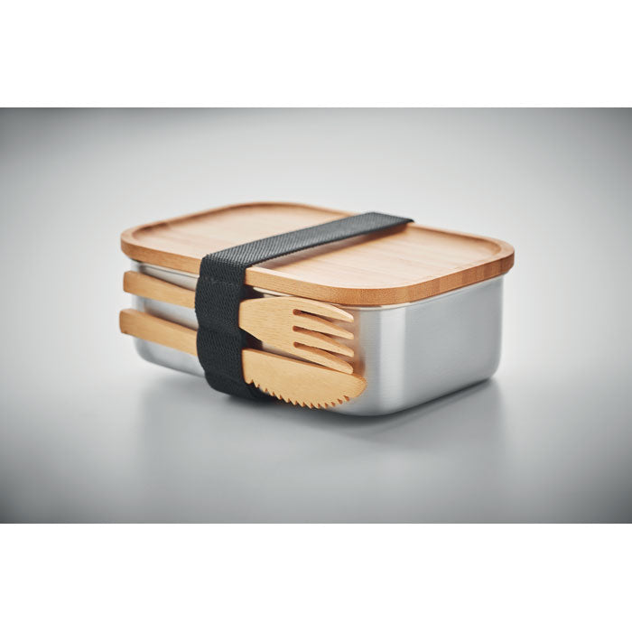 Branded Stainless steel lunchbox 600ml