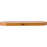 Branded Bushelton Bamboo wireless charger