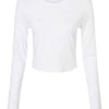 Branded Bella Micro Rib Long Sleeve Baby T-Shirt