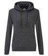 Fruit of the Loom Classic Lady Fit Hooded Sweatshirt Dark Heather