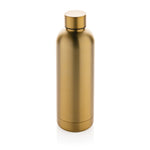 RCS Recycled stainless steel Impact vacuum bottle Golden