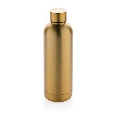 RCS Recycled stainless steel Impact vacuum bottle Golden