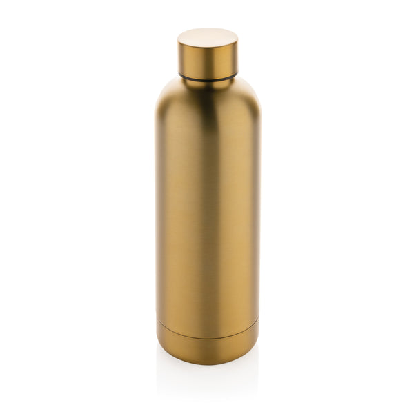 RCS Recycled stainless steel Impact vacuum bottle Golden