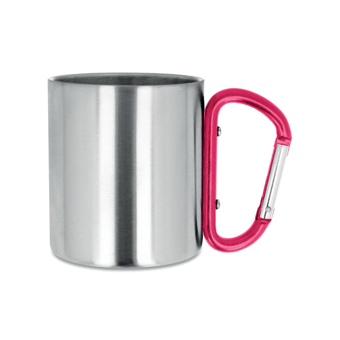 Branded Metal mug & carabiner handle