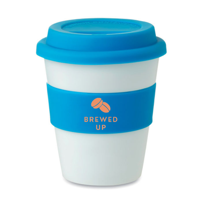 PP tumbler with silicone lid