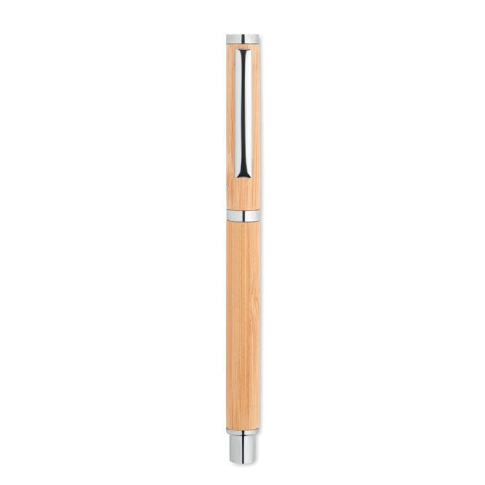 Branded Bamboo gel pen