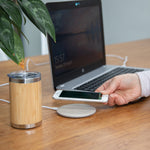 Branded 5W Wheat straw wireless charger