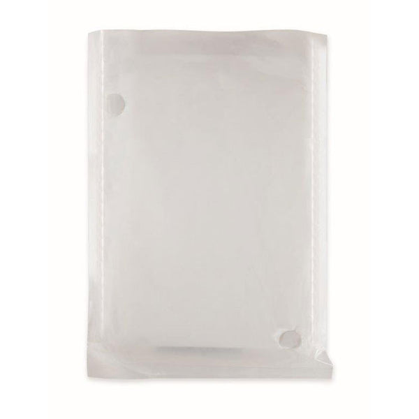 Branded Biodegradable poncho and bag