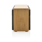 Branded Wynn 10W bamboo wireless speaker