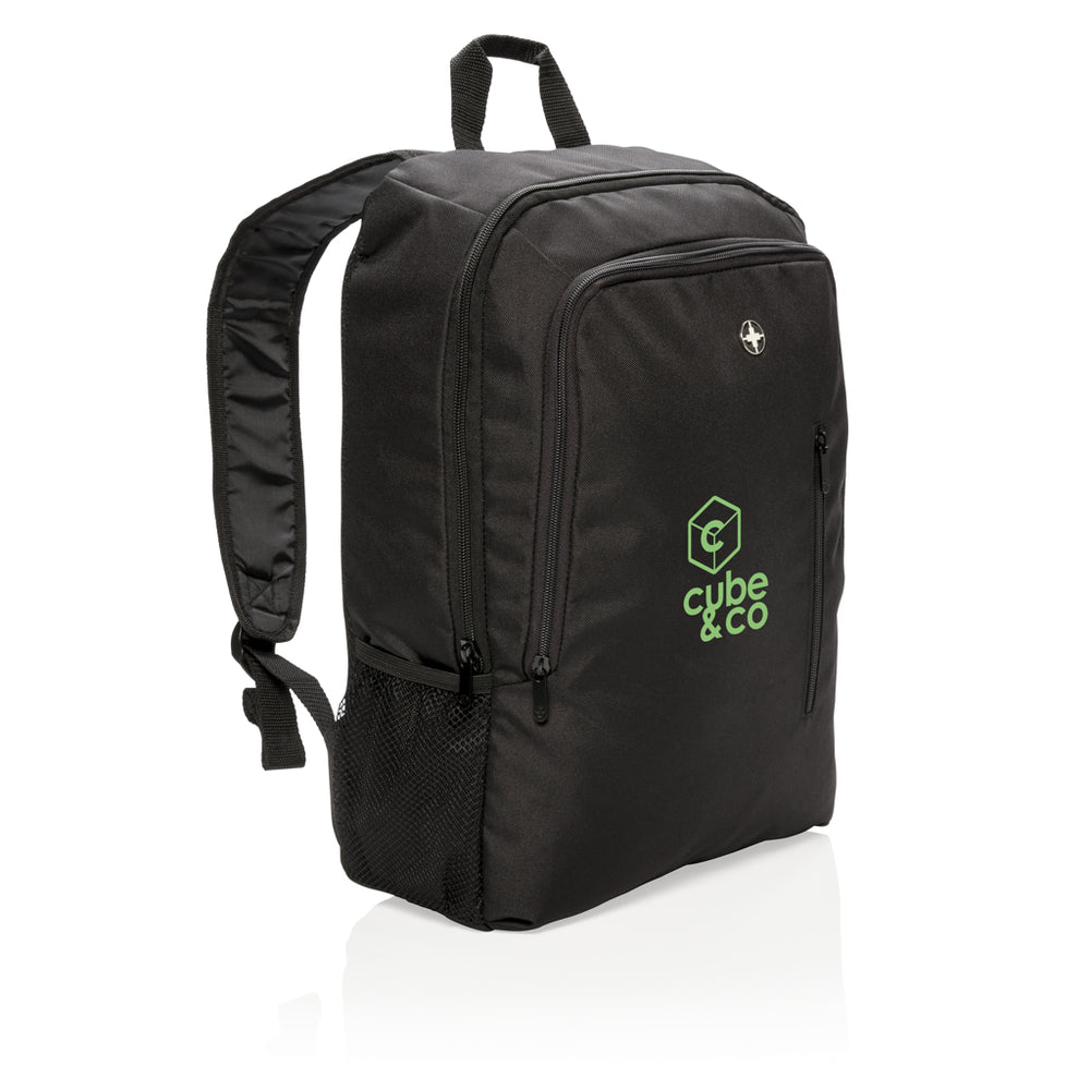 Branded 17” business laptop backpack