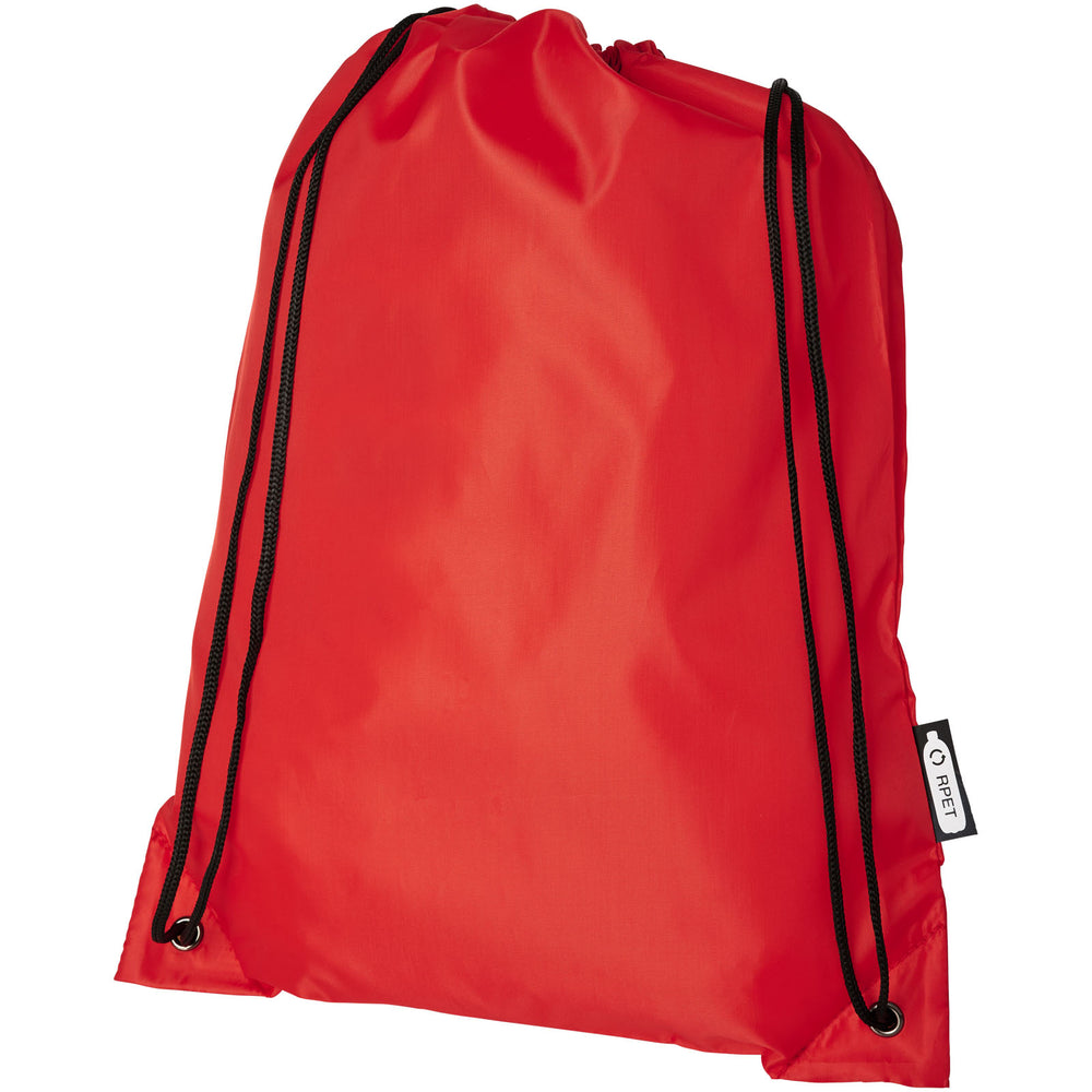 Branded Oriole RPET drawstring backpack 5L