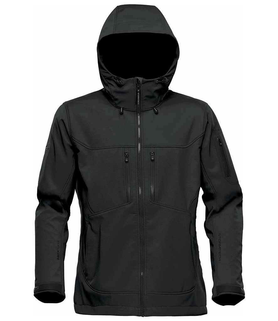 Branded Stormtech Ladies Epsilon 2 Hooded Soft Shell Jacket