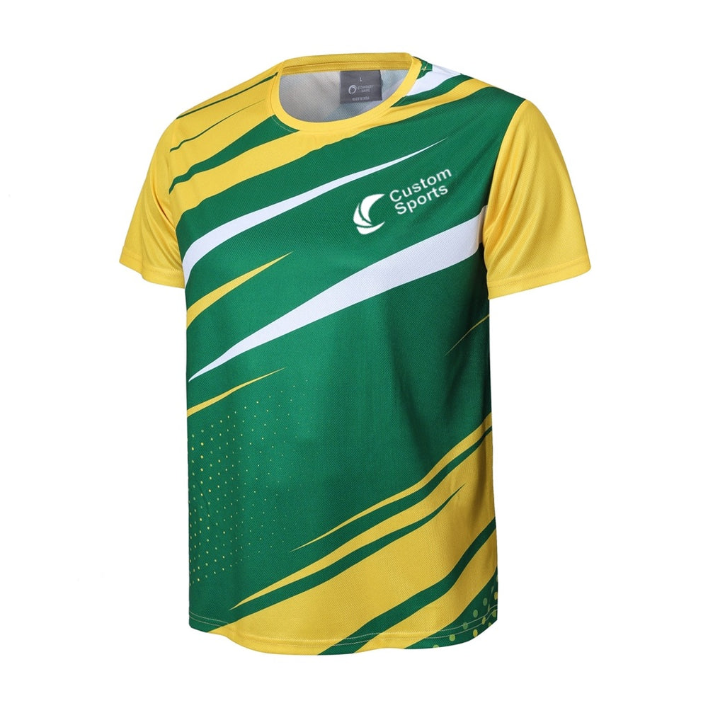 100% Polyester Sublimated Sports Tee Shirt