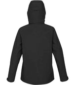 Stormtech Ladies Patrol Hooded Soft Shell Jacket Black/Carbon