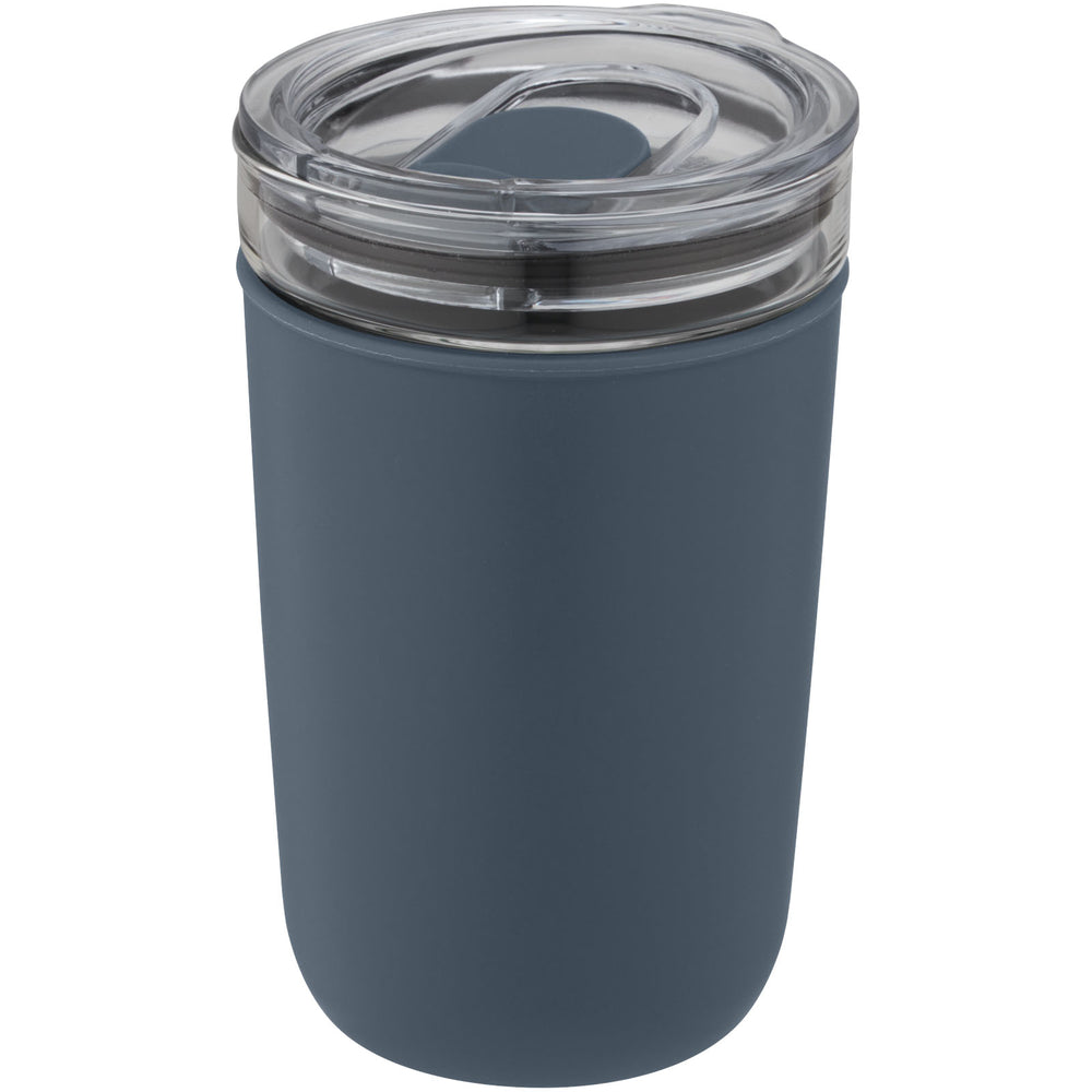 Bello 420 ml glass tumbler with recycled plastic outer wall