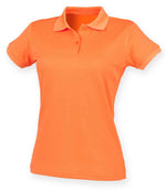 Henbury Ladies Coolplus® Wicking Piqué Polo Shirt