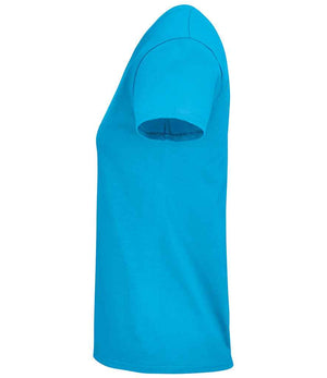 SOL'S Ladies Crusader Organic T-Shirt Aqua